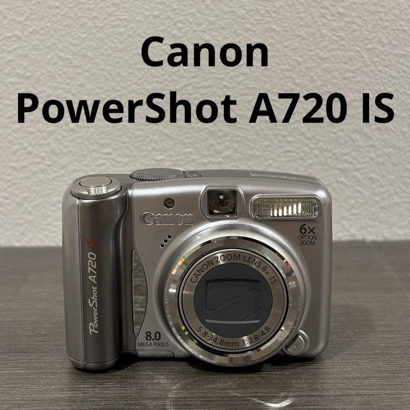 佳能PowerShot A720 IS CANON 相機銀色已測試狀態保固七日 愛寶買賣 貴議價 | 蝦皮購物