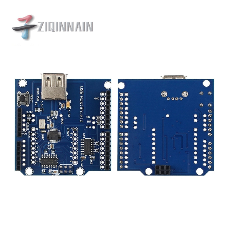 USB Host Shield Per Arduino UNO E MEGA – Supporto Android ADK E HUB USB