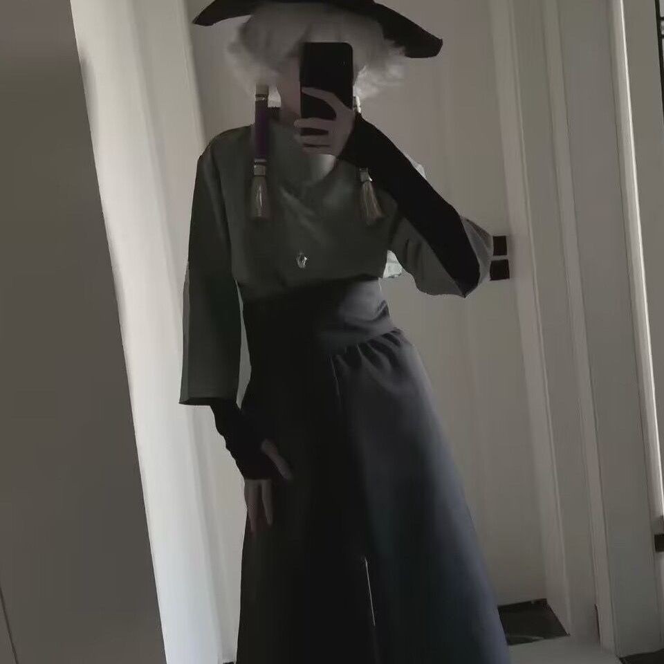 【台灣現款】君悅sK.光遇cos服預言季巫師古風長褲cosplay裝武士褲蝙蝠斗篷cos | 蝦皮購物