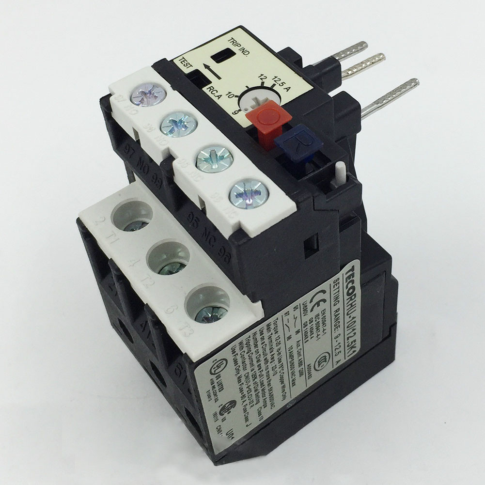 Rel&egrave; Termico TECO RHU-10K1, 0.25-0.4A, 2 PE, Nuovo Per Protezione Motori
