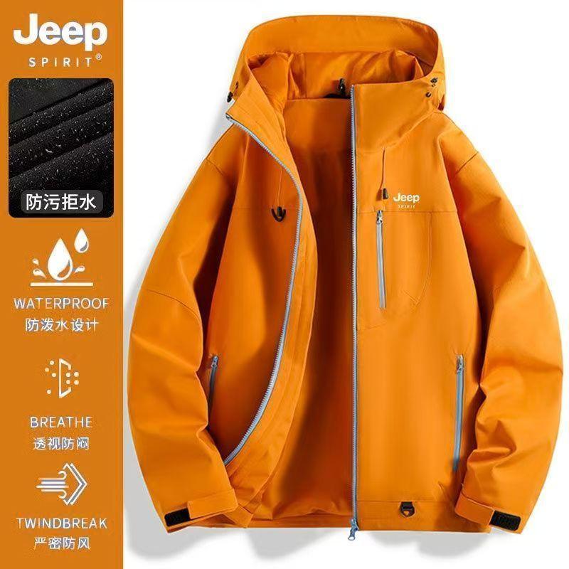 【吉普】JEEP多巴胺爆款登山戶外野營徒步運動休閒潮流情侶衝鋒衣外套JEEP 吉普 DD | 蝦皮購物