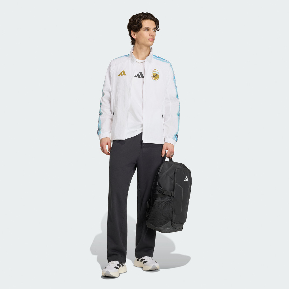 adidas 阿根廷主場進場外套 JZ6285 評價：不是只有球迷能穿的白色機能外套 (4/11)