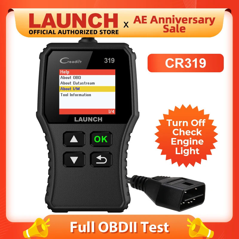 推出 X431 Creader 319 CR319 Auto Code Reader OBD2 掃描儀完整 OBDII | 蝦皮購物