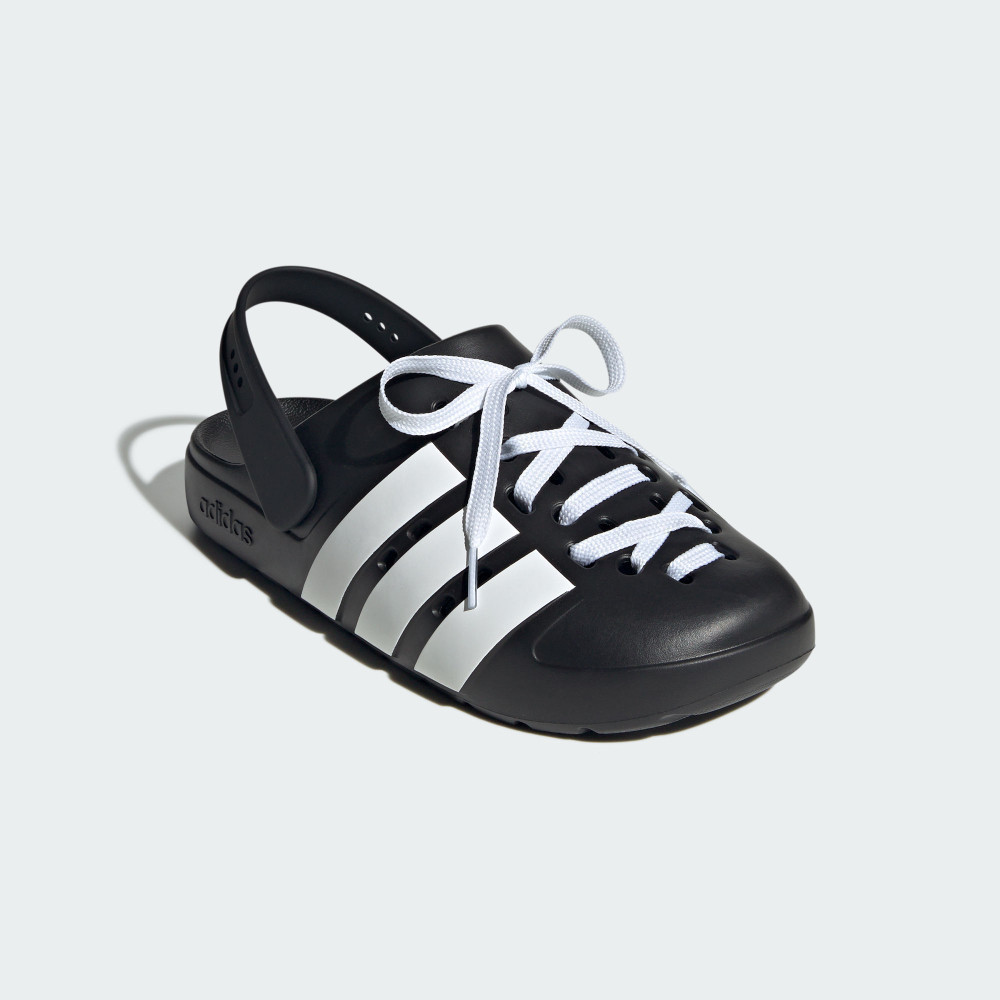 adidas ADILETTE CLOG 2.0 評價：洞洞鞋加鞋帶真的實穿嗎？我的穿搭型拖鞋心得 (5/9)