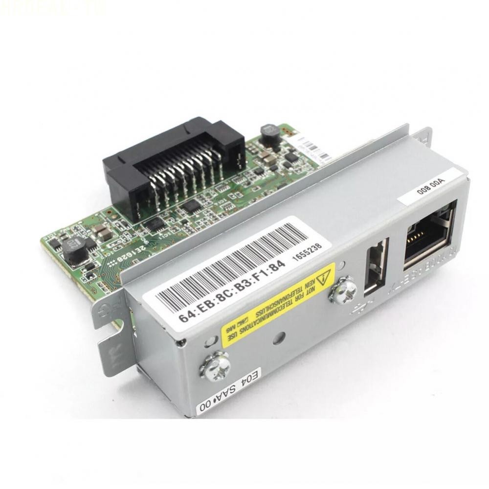 打印服務器以太網模塊 UBE04 用於 TM T88VI T88V T70II U220 H6000 C32C88100 | 蝦皮購物