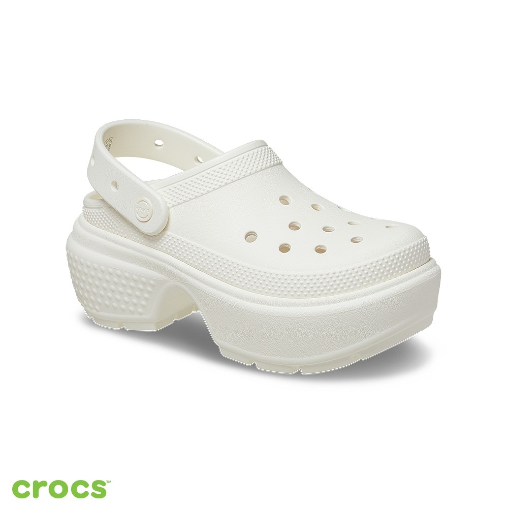 Crocs卡駱馳 (中性鞋) 雪屋克駱格-粉筆色-209347-0WV_洞洞鞋 | 蝦皮購物