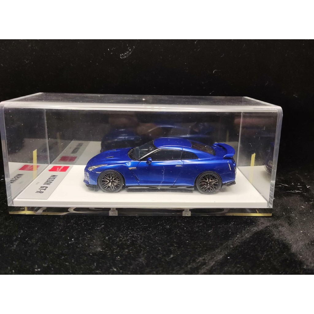 make up 日產 GT-R R35 藍色 1/43 make up Nissan GT-R R35 wagan bl | 蝦皮購物