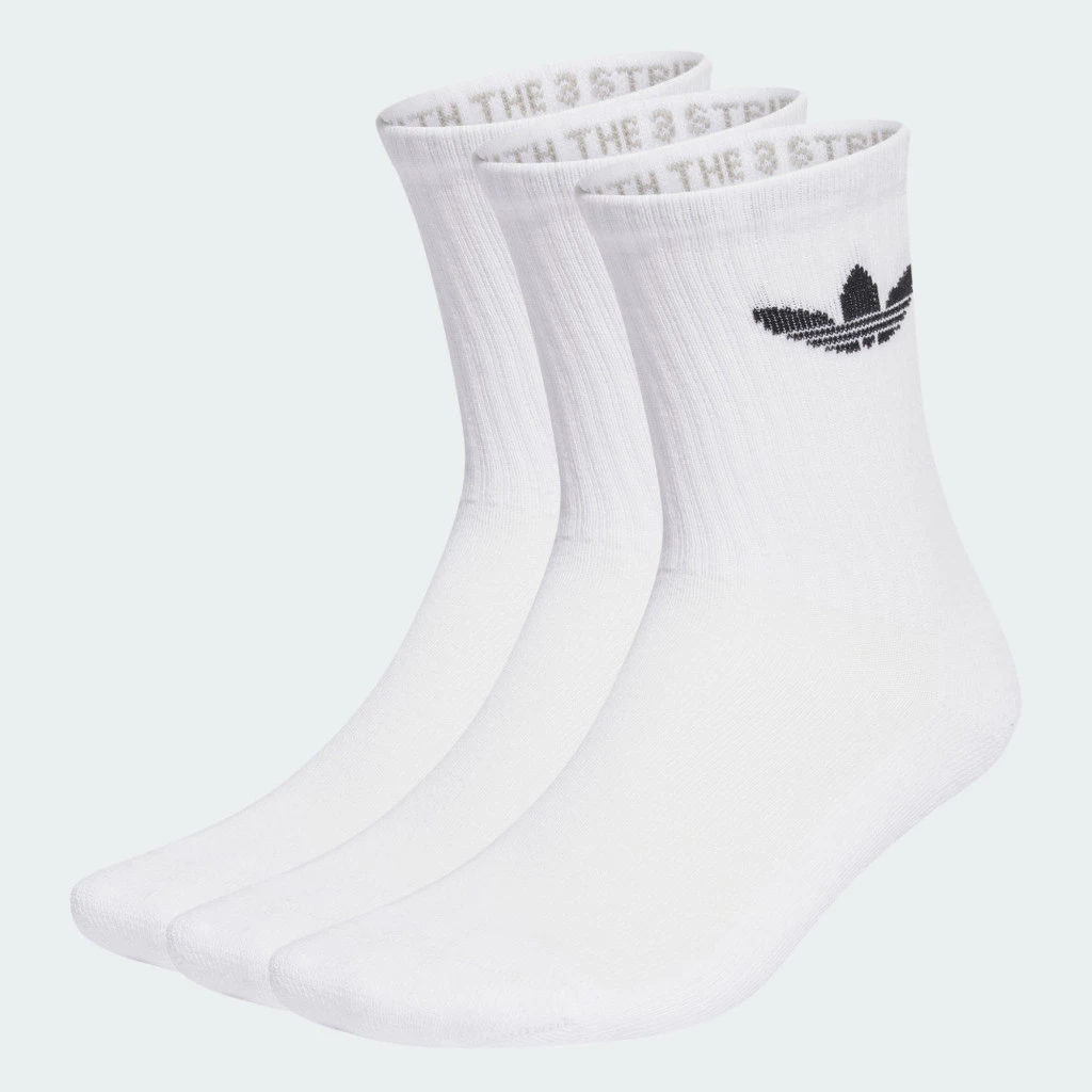 adidas ADICOLOR 中筒襪 3 雙入 IJ5616 評價:值不值得買?舒適度、尺寸與缺點一次看