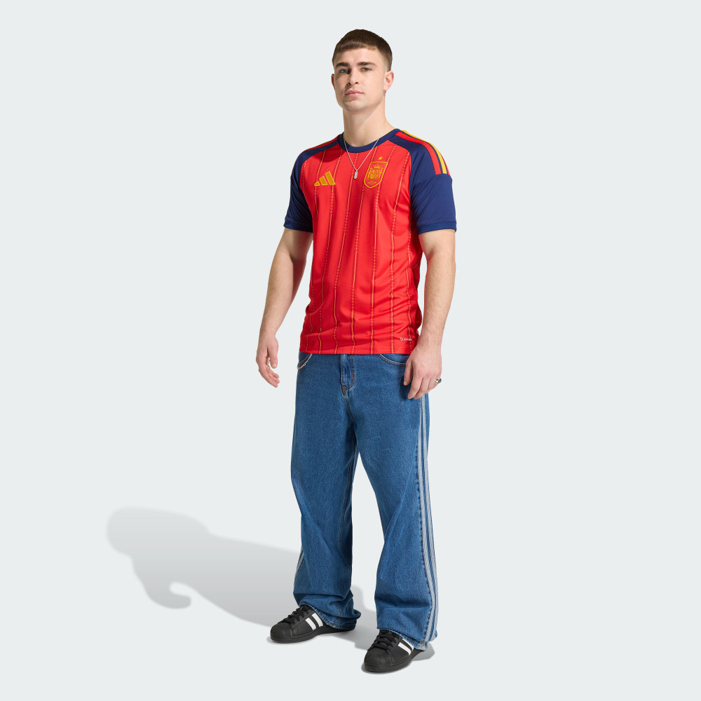 adidas 西班牙主場球迷版球衣評價：JN4390 值不值得買？版型、尺寸與穿著心得 (4/16)