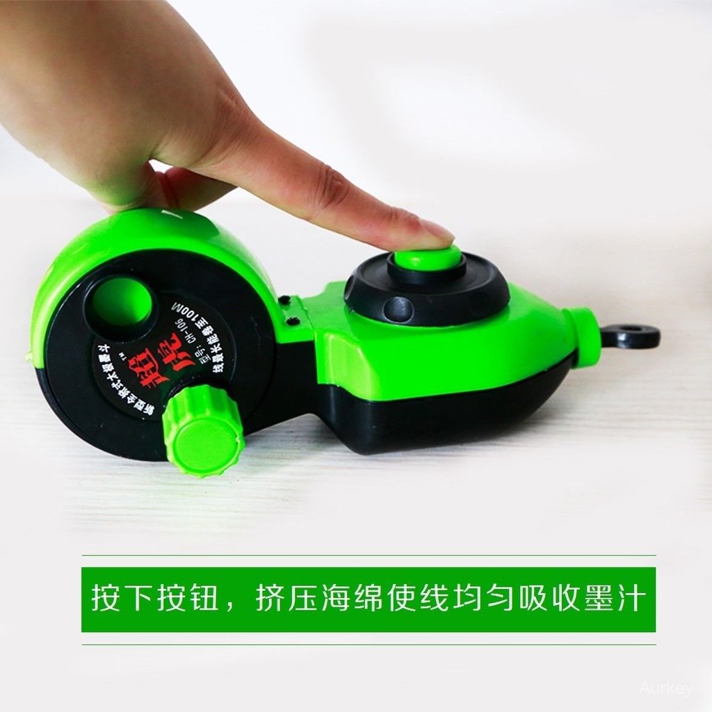 新款手動墨鬥木工專用手動劃綫器手動捲綫墨鬥手搖彈綫畵綫器工具 H J R 6 Y | 蝦皮購物
