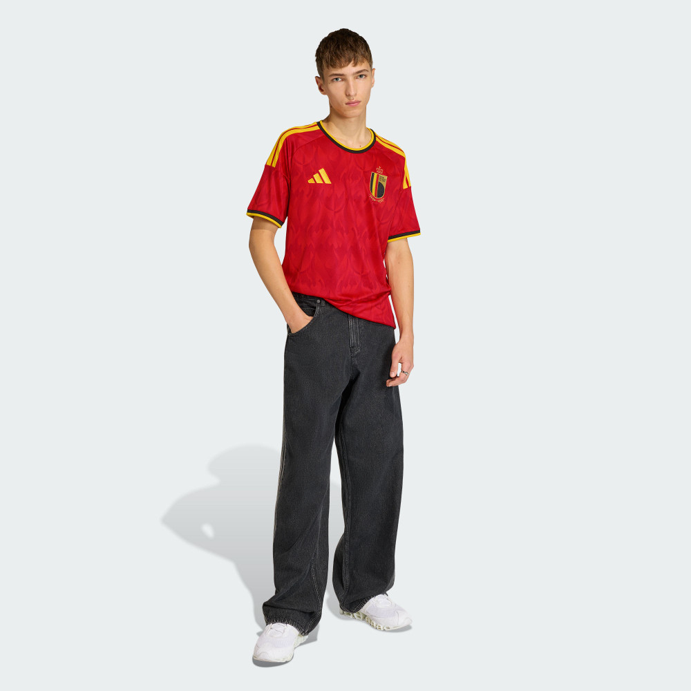 adidas 比利時主場球迷版球衣評價：JM8381 值得買嗎？版型、尺寸與穿著心得 (4/13)