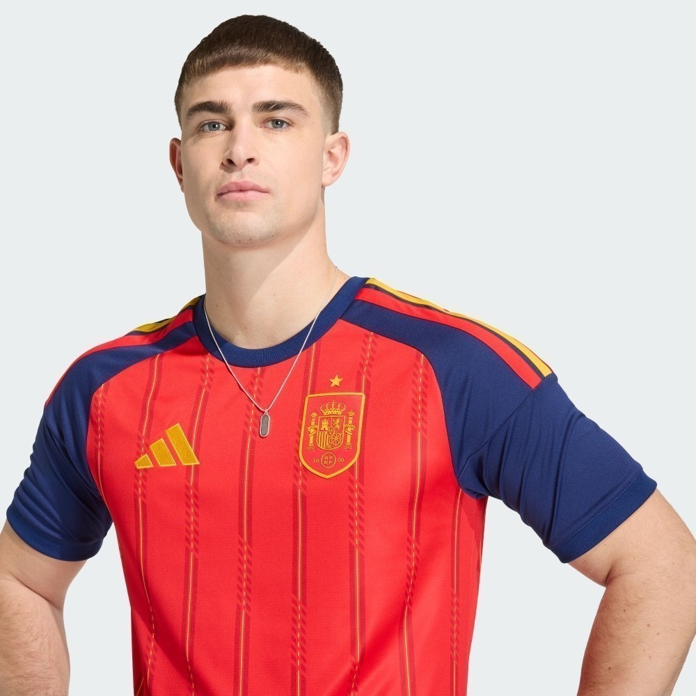 adidas 西班牙主場球迷版球衣評價：JN4390 值不值得買？版型、尺寸與穿著心得 (7/16)