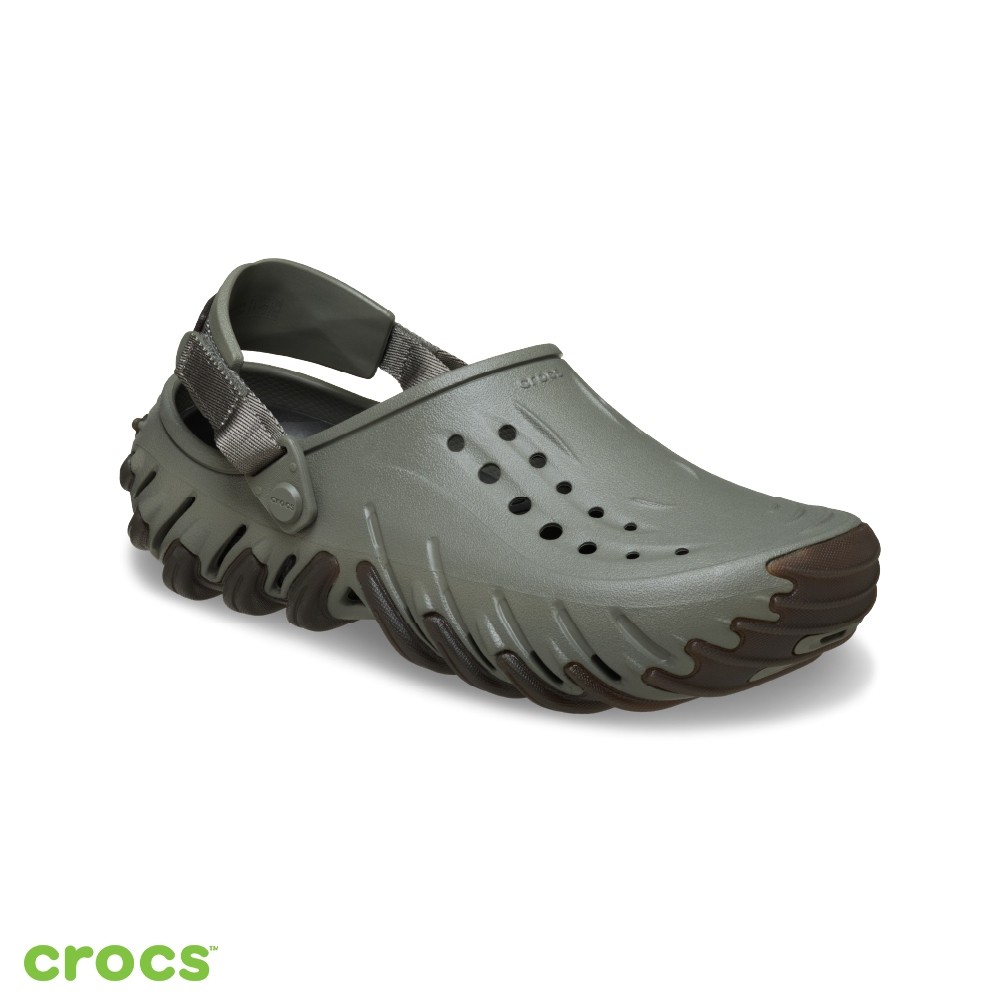 Crocs 卡駱馳(中性鞋) Echo Gum RO 克駱格 中性鞋-星際灰色-211675-1WS | 蝦皮購物