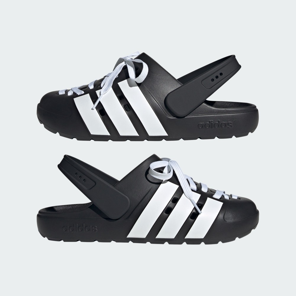 adidas ADILETTE CLOG 2.0 評價：洞洞鞋加鞋帶真的實穿嗎？我的穿搭型拖鞋心得 (7/9)