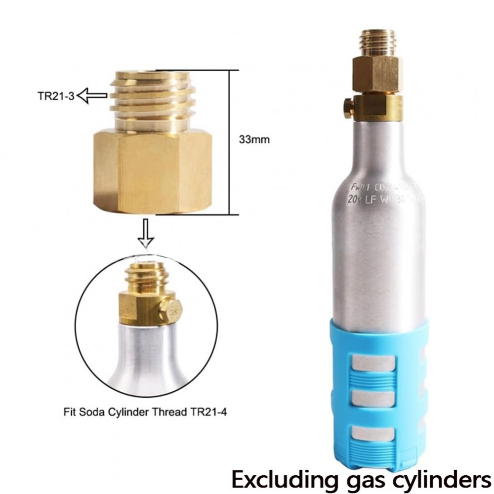 適用於 Quooker Cube TR214 至 TR213 黃銅適配器,適用於高效蘇打水設置 | 蝦皮購物