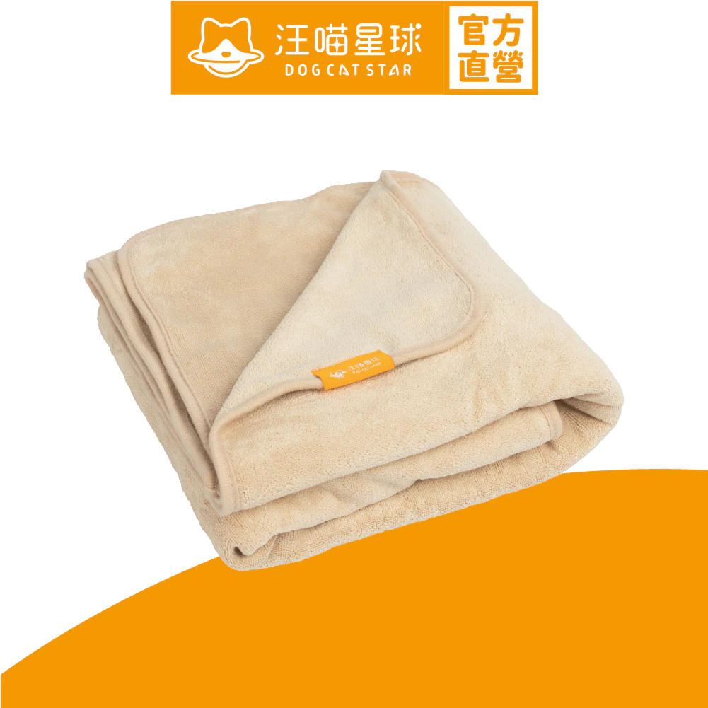 汪喵星球吸水速乾寵物浴巾細密短絨