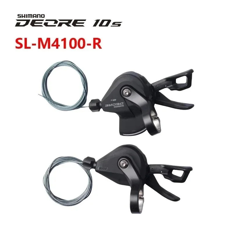 Achetez Des Shimano Deore SL-M4100 Levier De Vitesse Au Cadre 10V Droit Noir 872672 11 L