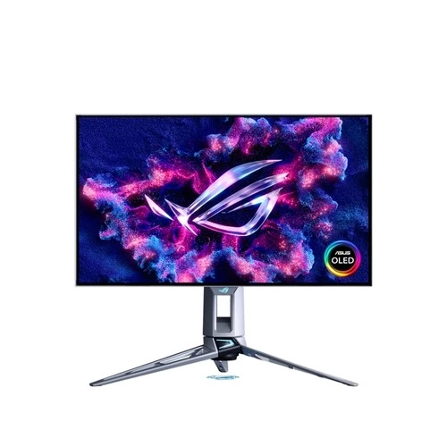 【2026開箱評測】ASUS ROG Swift OLED PG27AQWP-W 顯示器推薦：純白戰神降臨！QHD 540Hz / 720Hz 雙模式 + 第 4 代 Tandem OLED 天花板