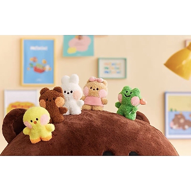 Line Friends minini 系列娃娃bnini conini selini chonini lenini