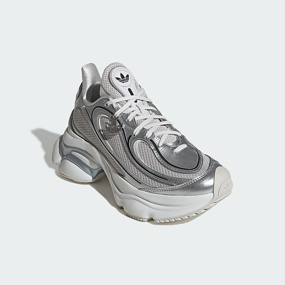 adidas OZVENUZ 女鞋評價：厚底銀白老爹鞋值不值得買？我的穿搭觀察與尺寸建議 (8/14)