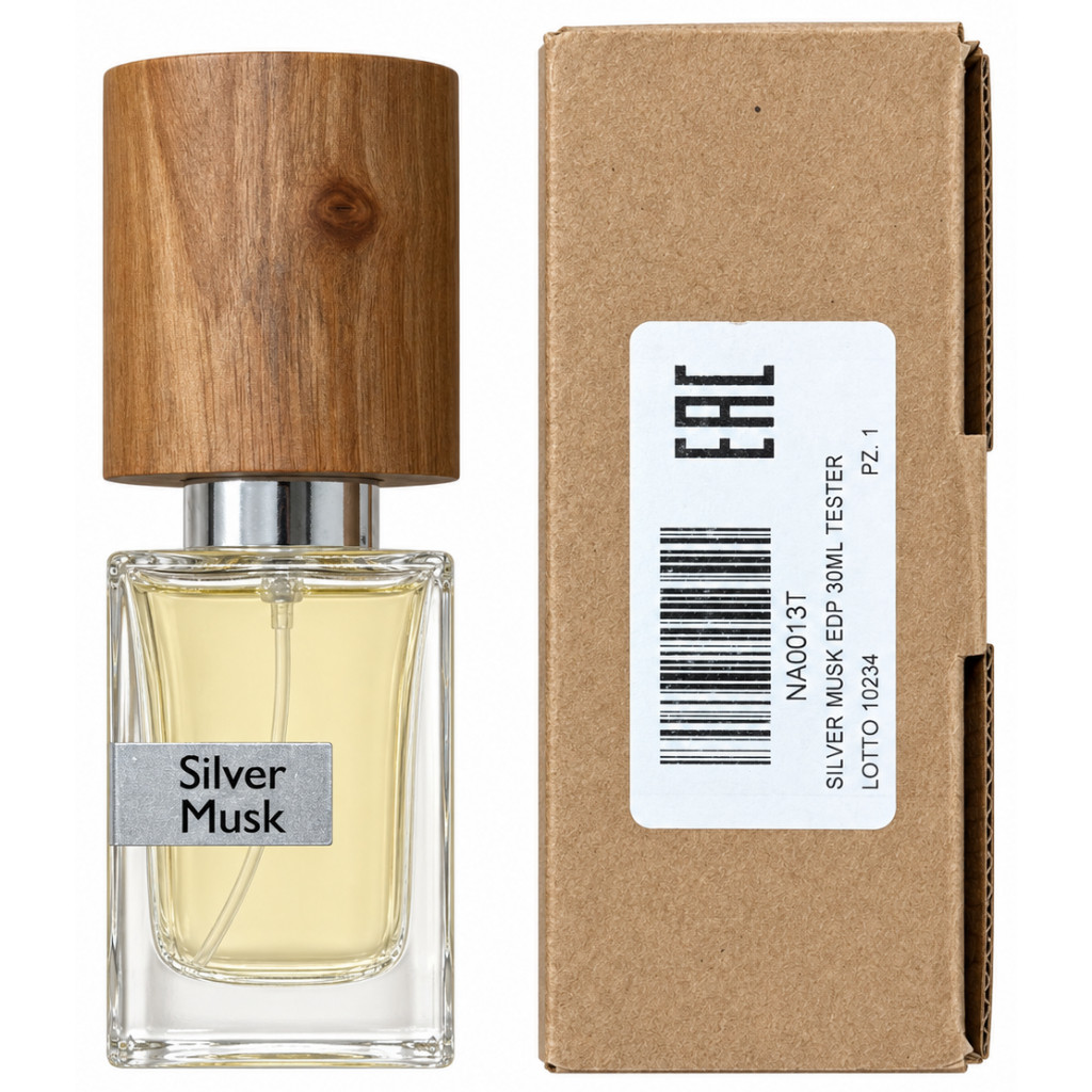 納斯馬圖Nasomatto Silver Musk 銀色麝香香精30ml Tester《魔力香水店