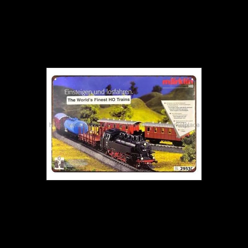 432 HO MARKLIN METAL SIGNALISATION 3 SIGNAUX