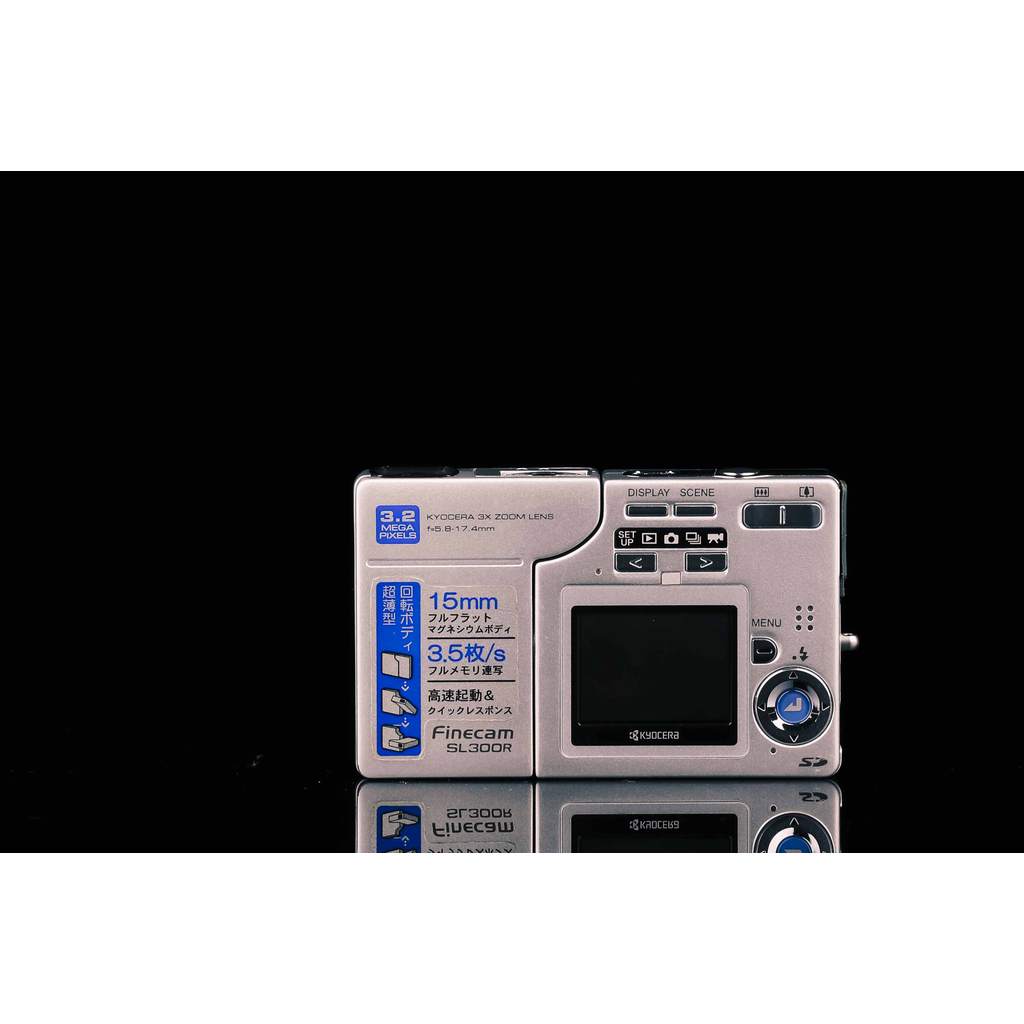 KYOCERA Finecam SL300R 3.2MP #1635 #數位相機| 蝦皮購物