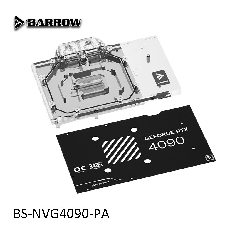 Barrow GPU 水冷頭適用於 NVIDIA RTX 4090,LRC2.0 全蓋冷卻器帶背板,BS-NVG4090 | 蝦皮購物