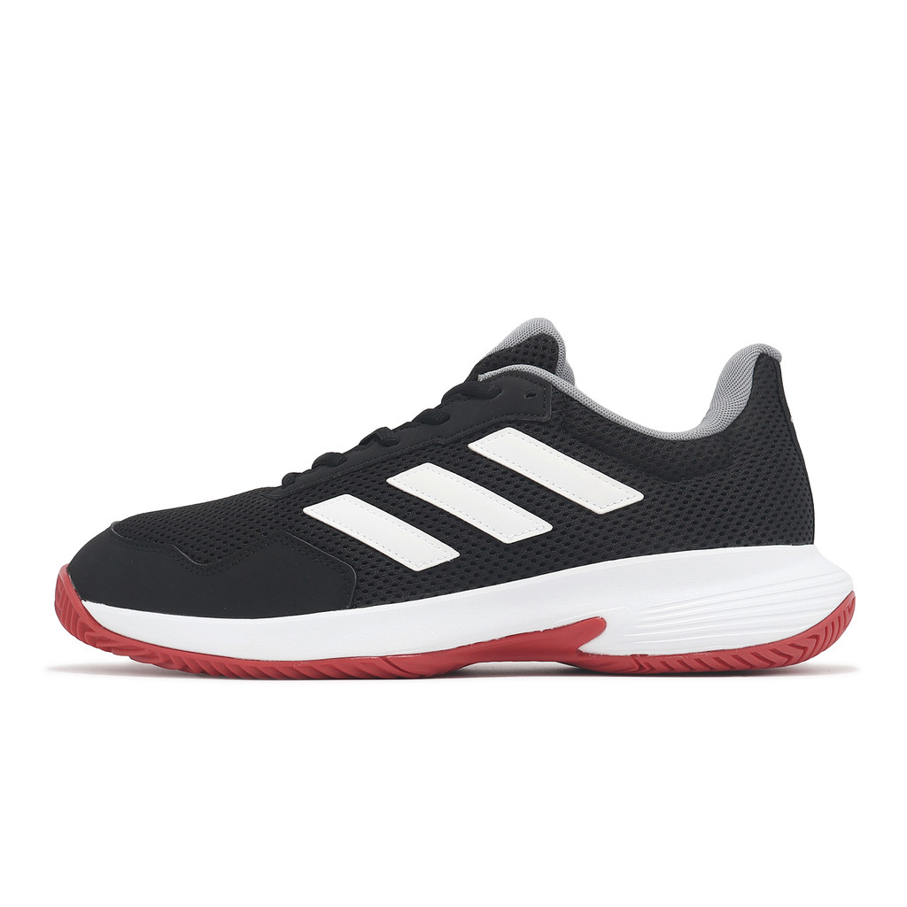 adidas 網球鞋 Game Spec 2 男鞋 黑 白 紅 緩震 網布 運動鞋 愛迪達 [ACS] ID2471 | 蝦皮購物