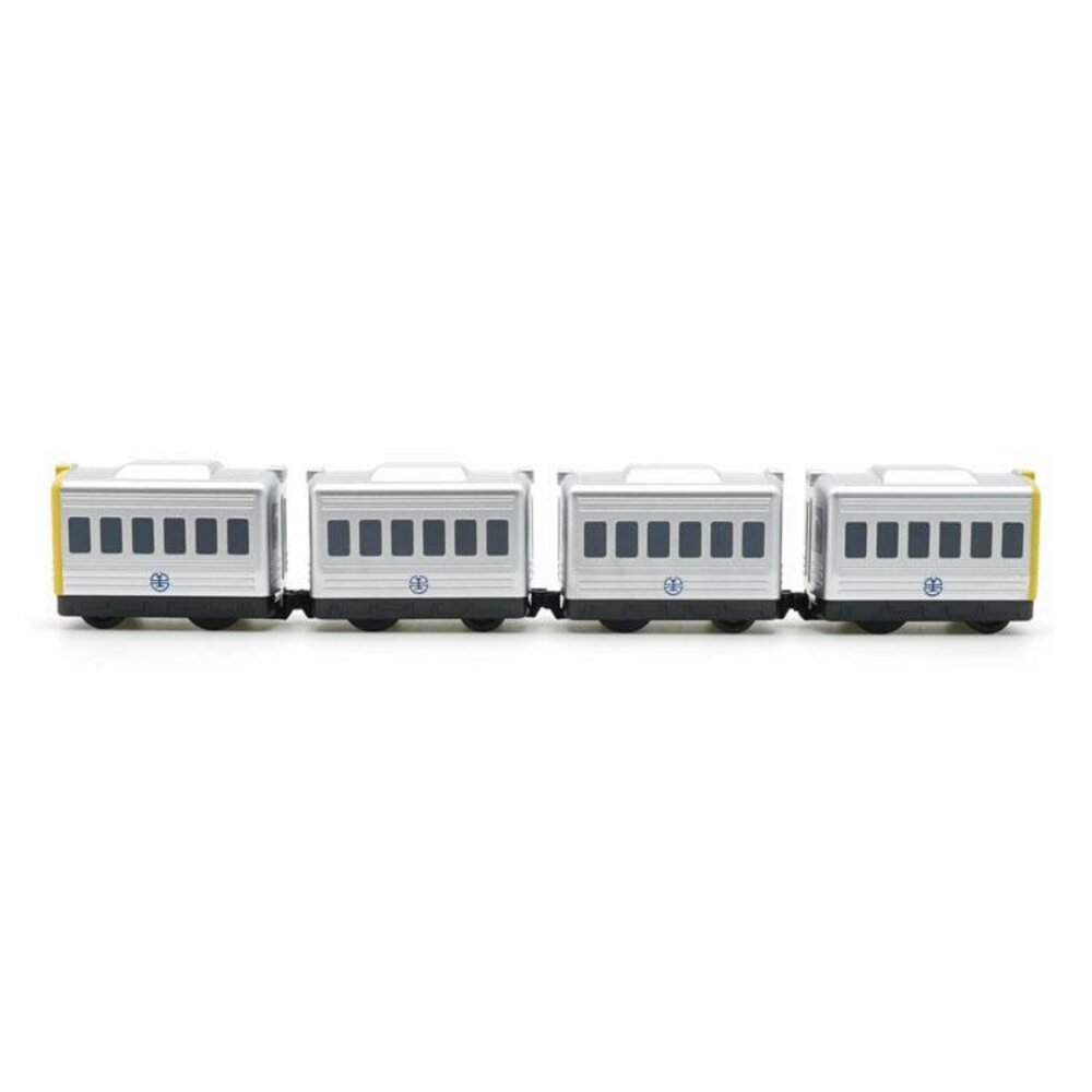 台鐵白鐵仔光華號列車DR2700型鐵支路4節迴力小列車迴力車火車玩具壓克