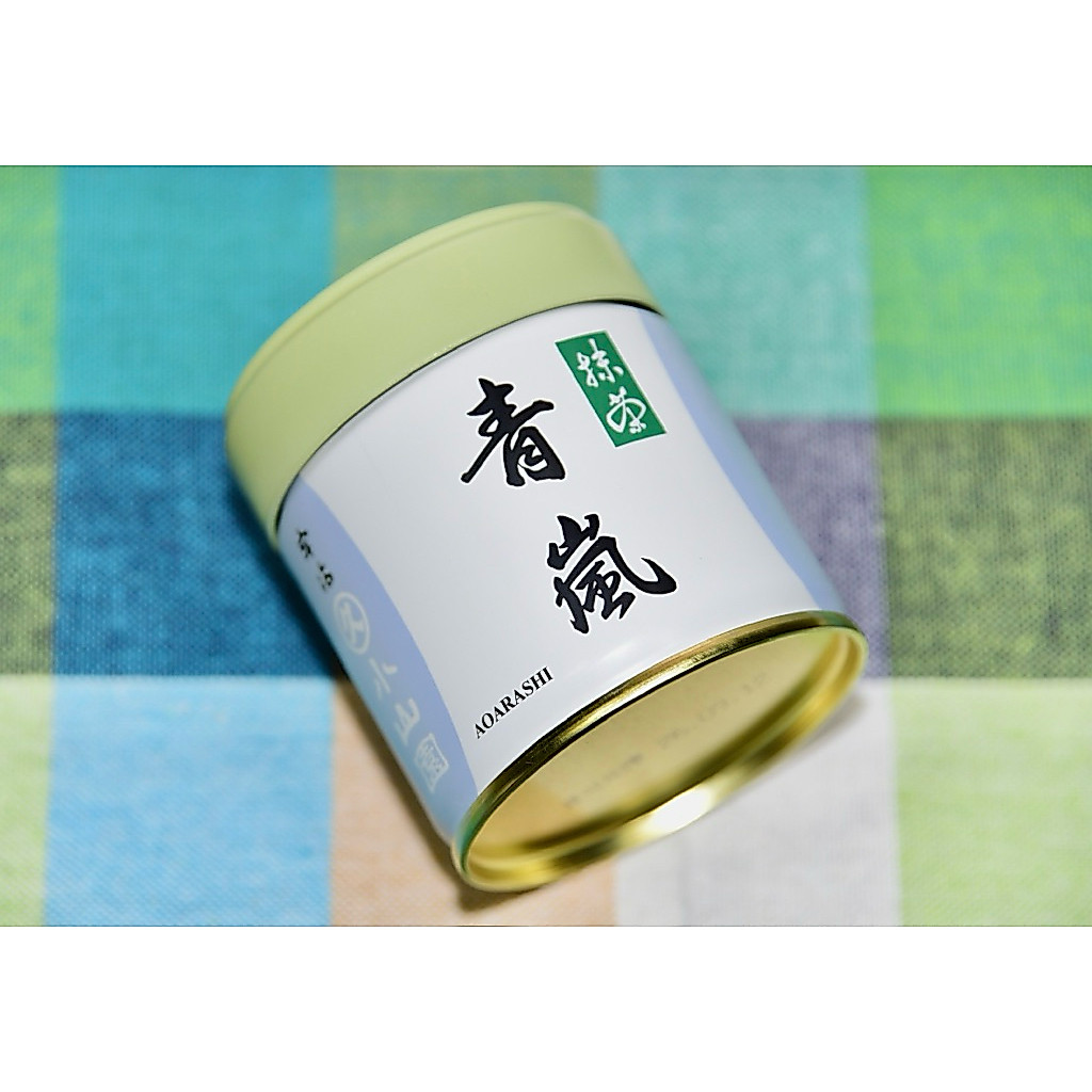經典抹茶】現貨現地採購京都丸久小山園小山園宇治抹茶抹茶青嵐40g 罐