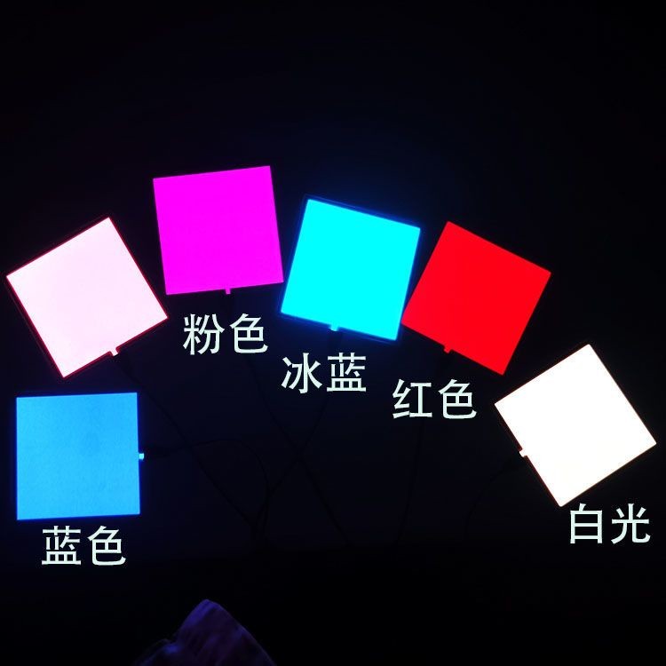🔥热卖爆款 LED發光片可裁剪LED冷光片發光片USB插座5V導光板電池盒3V燈片12v接電背光 | 蝦皮購物