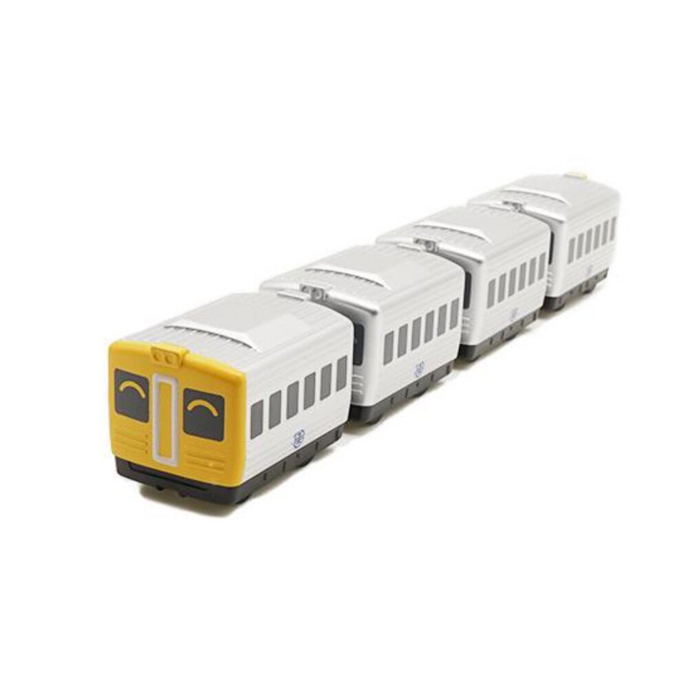 台鐵白鐵仔光華號列車DR2700型鐵支路4節迴力小列車迴力車火車玩具壓克