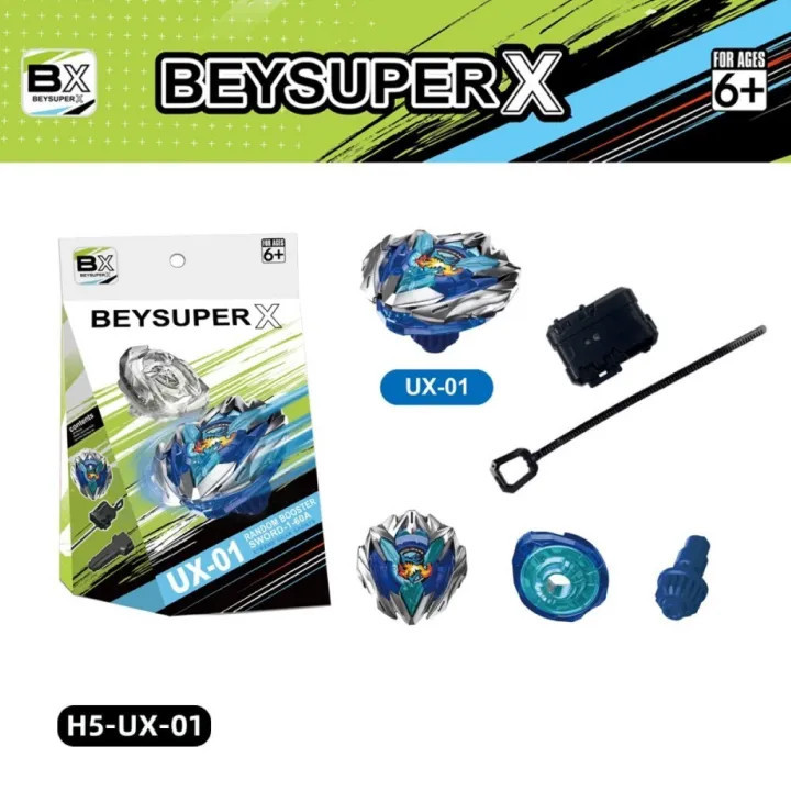 BEYBLADE X UX-03 BX-23 各6個 合計12個セット 2件套盒裝含發射器BeyX 戰鬥陀螺X世代UX-01 UX-14 UX-03 BX-01 BX-23