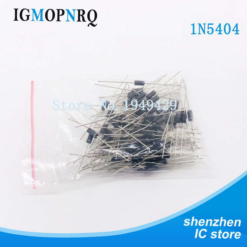 20 件 IN5404 3A 400V DO-27 1N5404 整流器 Vr/400V Io/3A T/R 全新 | 蝦皮購物