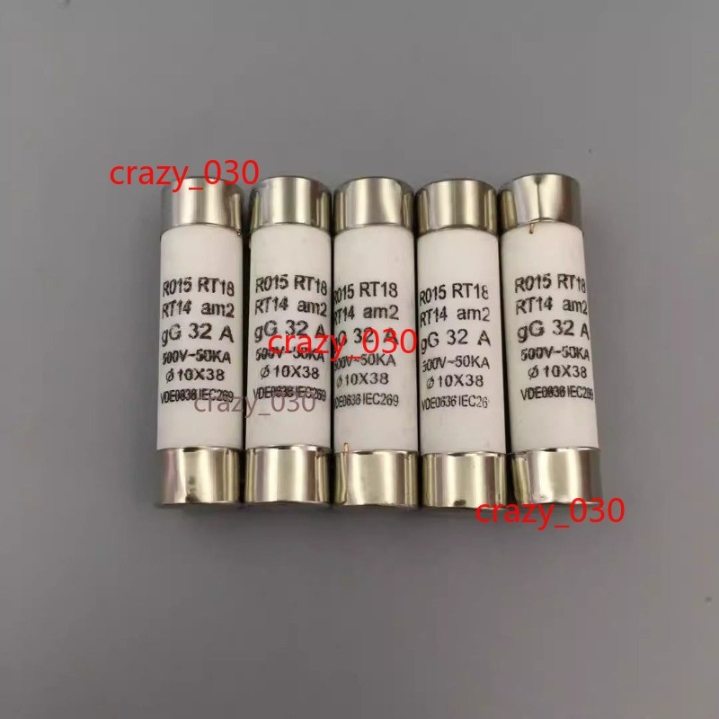 【可開發票】R015 熔斷器 RO15 陶瓷 保險絲管 10X38 RT18 2A 3A 5A 6A 10A 32A | 蝦皮購物
