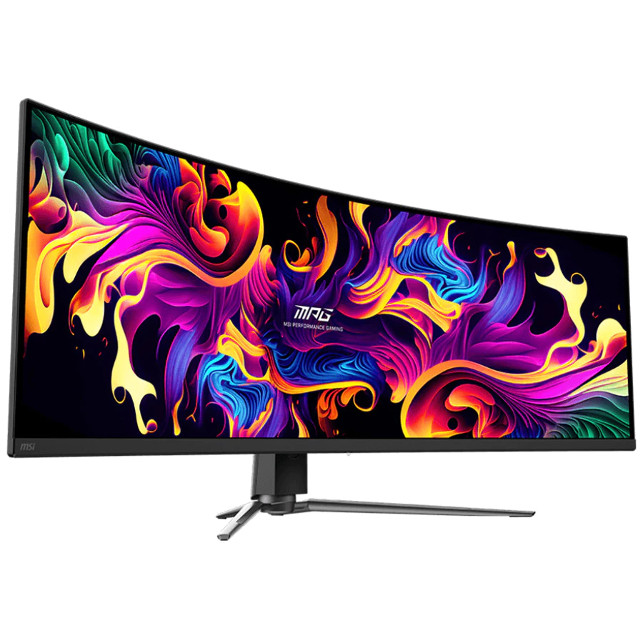 【2026開箱評測】MSI MPG 491CQP QD-OLED 顯示器推薦：49吋 32:9 雙 2K 夢幻曲面 + 90W Type-C！極致賽車與多工作業無縫神機