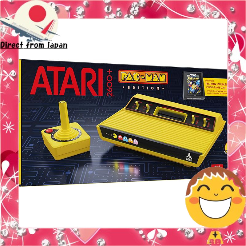 Atari 2600+ PAC-MAN Edition 小精靈限定版 主機 Double Feature 卡匣 無線搖桿 | 蝦皮購物