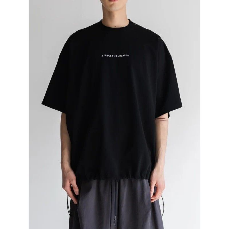 DUOSO 現貨| S.F.C SUPER BIG SS TEE w/ DRAWSTRINGS 拉繩短袖| 蝦皮購物