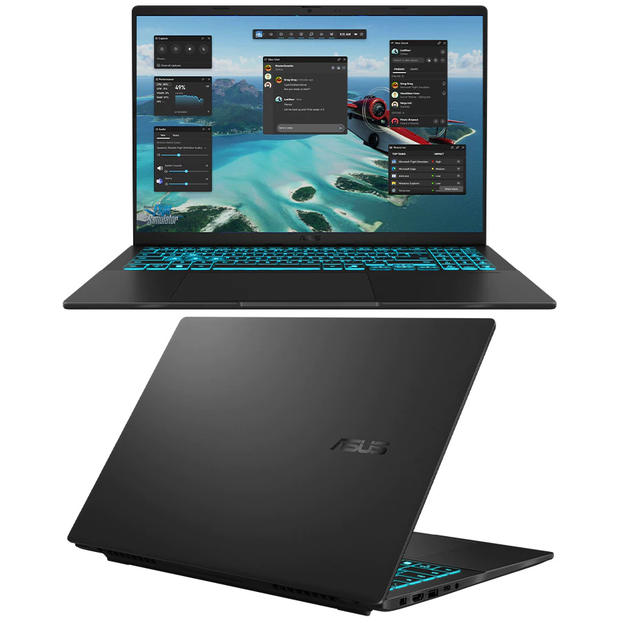 Asus V3607VH-0021K210H (Asus V16)：偽裝成文書機的電競猛獸，最新 RTX 50 系列顯卡首發震撼登場！