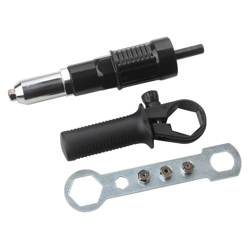 LACYES 鉚釘工具適配器,快速連接2.4-4.8 MM 電動鉚釘工具,適配器套件1