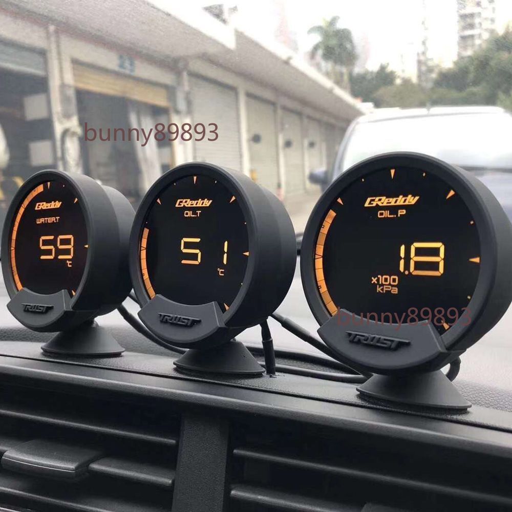 【臺灣出貨】汽車改裝 OBD儀表天狼星 GREDDY液晶顯示 多功能轉速錶 渦輪增壓表 | 蝦皮購物
