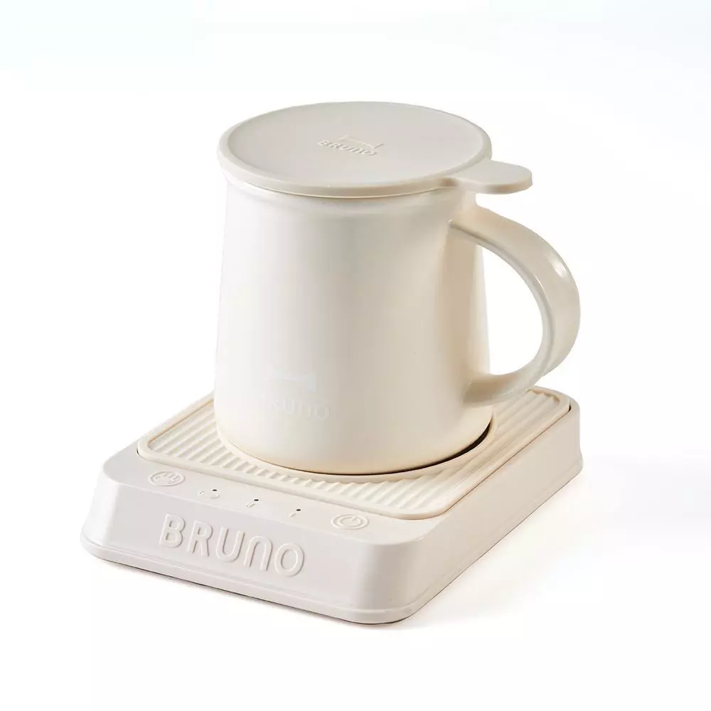 【生活確幸】BRUNO BXM201 恆溫暖杯墊組：辦公室的溫度美學，最後一口都溫潤如初