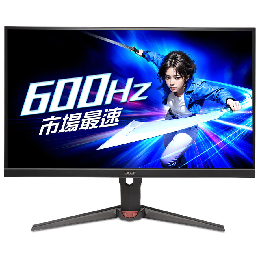 【開箱推薦】Acer Nitro XV240 F6:地表最強 600Hz 刷新率、0.1ms 極速響應,FPS 射擊遊戲的物理外掛!