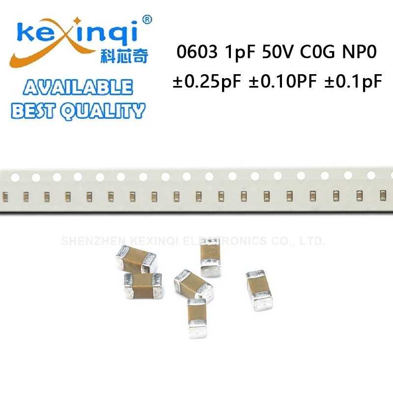 (20pcs) 0603 1pF 0.001nF 0.25pF 0.10PF 0.1pF 50V C0G NP0 SMD | 蝦皮購物