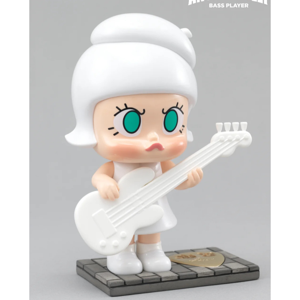 小穎玩具】Angry Molly Bass Player 公仔大體大娃擺件禮物收藏POPMART