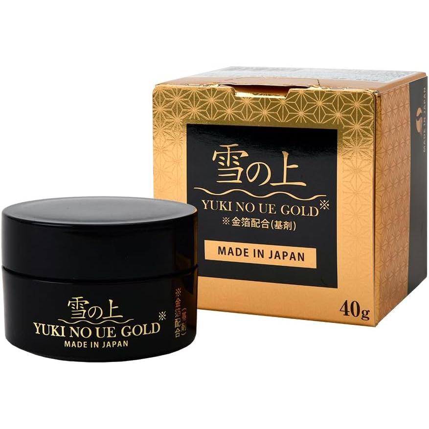 【日本原装】雪之上YUKI NO UE GOLD 金箔保濕啫喱霜40g 日本製｜保濕滋潤｜修護乾燥｜亮澤膚感 | 蝦皮購物
