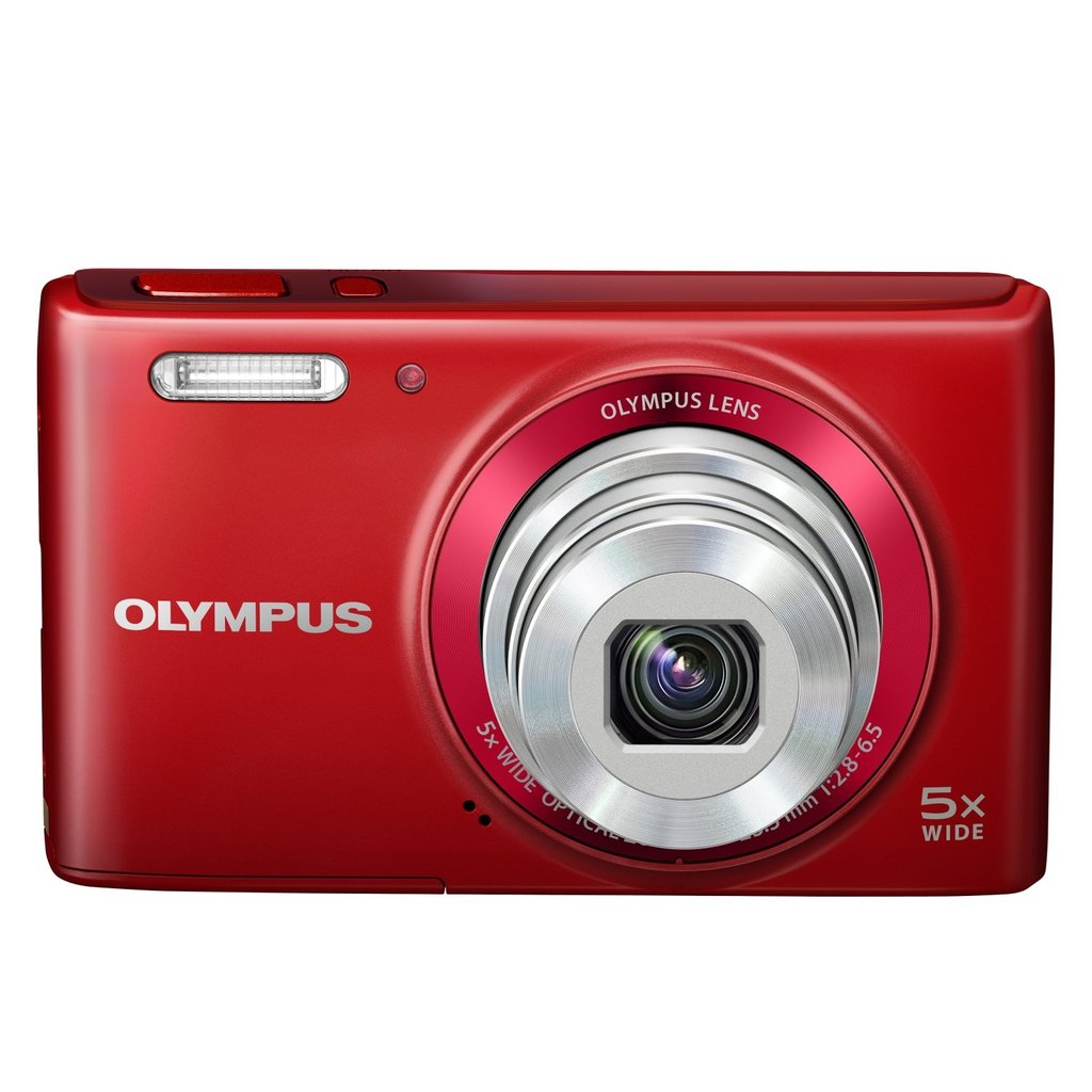 美品】 Olympus STYLUS VG-180 小型數位相機，紅色| 蝦皮購物