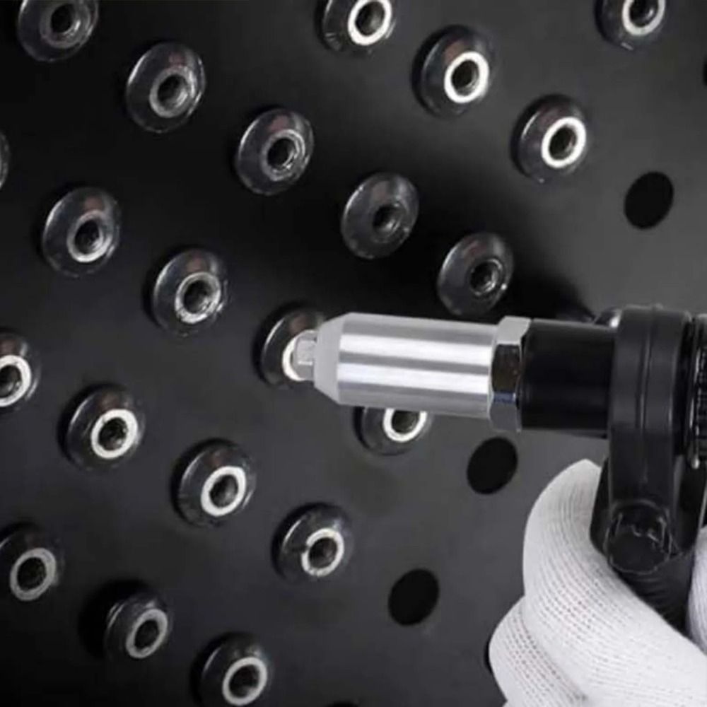 LACYES 鉚釘工具適配器,快速連接2.4-4.8 MM 電動鉚釘工具,適配器套件1