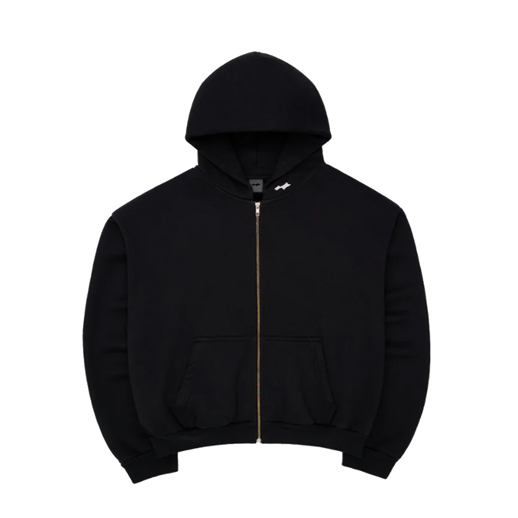 SKYLRK ZIP HOODIE CAVE 拉鍊外套黑色| 蝦皮購物